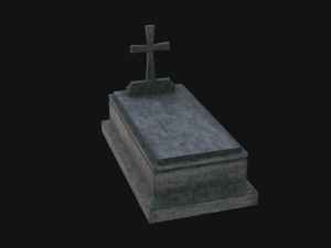 Gravestone 3Dモデル