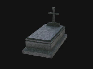 Gravestone 3D Model