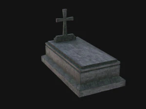 Gravestone 3D Model