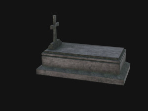 Gravestone 3D Model