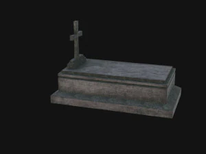 Gravestone 3D Model