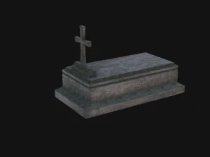 Gravestone 3D Model