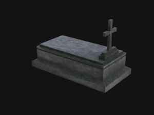 Gravestone 3D Model
