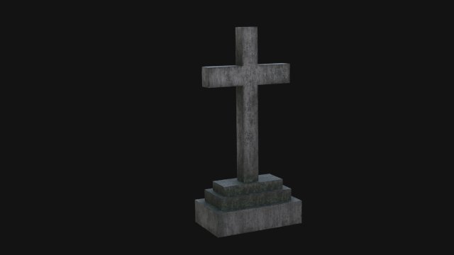 Grave Modelo 3D .c4d .max .obj .3ds .fbx .stl .blend 