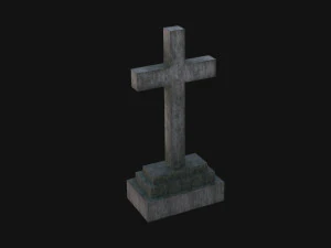 Могила 3D Модель