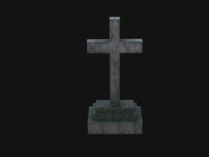 Могила 3D Модель