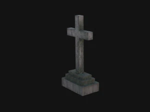 Могила 3D Модель