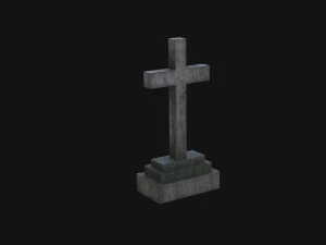 Могила 3D Модель