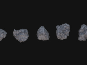 Asteroids 3D 模型