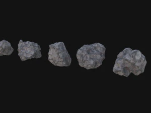 Asteroids 3D Model