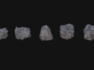 Asteroids 3D Model