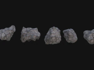 Asteroids 3D Model
