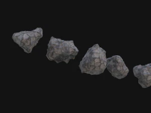 Asteroids 3D Model