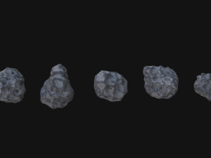 Asteroids 3D 模型
