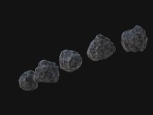 Asteroids 3D Model