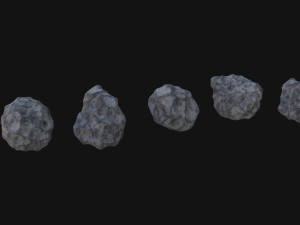 Asteroids 3D Model