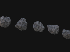 Asteroids 3D Model