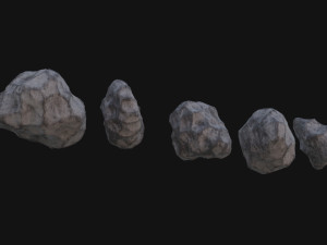 Asteroids 3D 模型