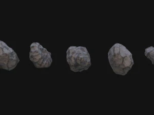 Asteroids 3D Model