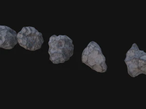Asteroids 3D Model