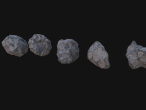 Asteroids 3D-Modell