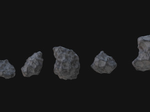 Asteroids 3D 模型