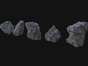 Asteroids Modello 3D