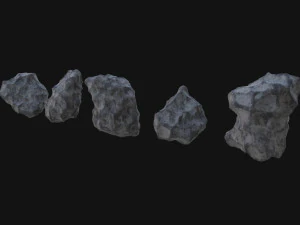 Asteroids 3D Model
