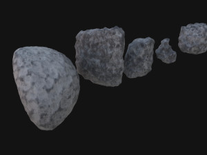 Asteroids 3D Model