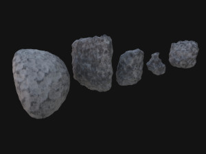 Asteroids 3Dモデル