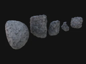 Asteroids 3D Model