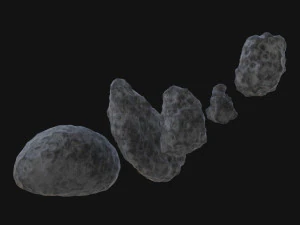Asteroids 3D Model