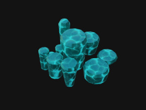 Crystals Modelo 3D