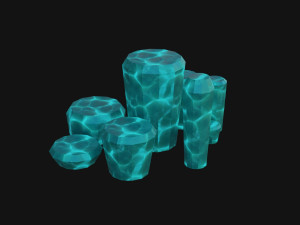 Crystals Modelo 3D