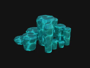 Crystals 3D Model