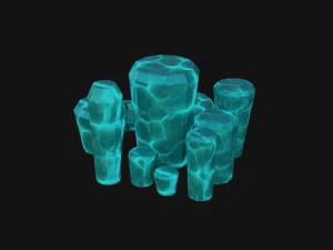 Crystals 3D Model