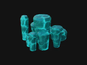 Crystals 3D Model