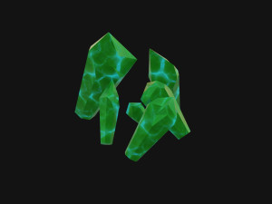 Mineral green 3D Model