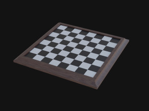 Chess Board 3D 模型