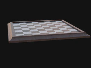 Schaakbord 3D Model