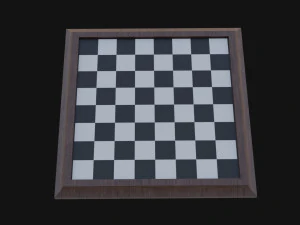 Schaakbord 3D Model