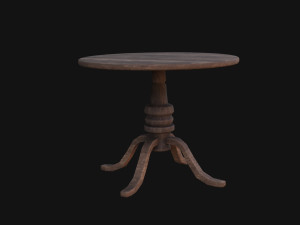 Chess table 3D Model