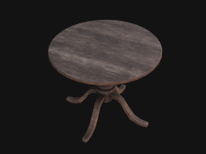 Chess table 3D Model