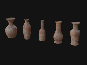 Old Vasesset1 3D 模型