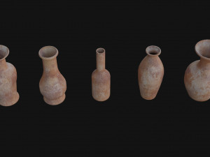 Old Vasesset1 Model 3D