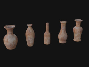 Old Vasesset1 Model 3D