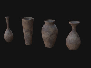 Old Vasesset2 3D 모델