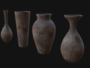 Old Vasesset2 3D 모델