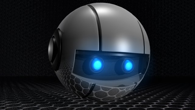 Ai Artificial Intelligence Robot Modelo 3D .c4d .max .obj .3ds .fbx .stl .blend 