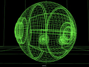 Robot de inteligencia artificial IA Modelo 3D